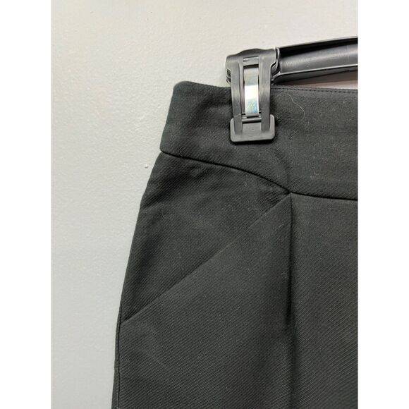 J Crew Skirt Womens size 4 black pencil Basic Minimalist 100% cotton - Picture 5 of 5